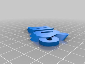 sofi llaveroo organización personalizado 3d print model - Mito3D