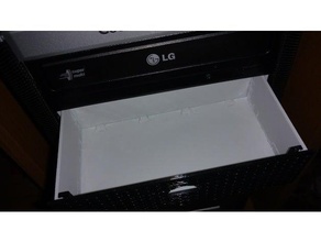 modular pc bay drawer tool holders & boxes computer desktop 3d print model - Mito3D