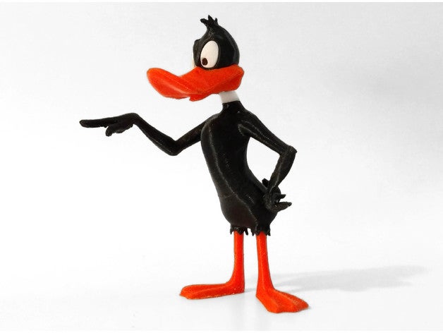 daffy duck animaux le canard 3D print model - Mito3D