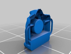camera key holder canon 70d dagoma gadget photography porte-cl sierra nevada sigma 3d print model - Mito3D
