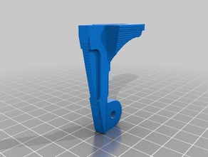 3d barra goprocase-rhinomount-alta-v1-i 3d print model - Mito3D