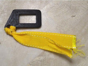 cintura di sicurezza allarme tappo subaru automotive 3d print model - Mito3D