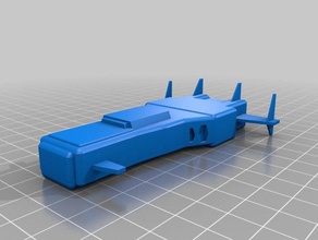 pegasus vehículos pathfinder rpg de la proposición starfinder 3d print model - Mito3D