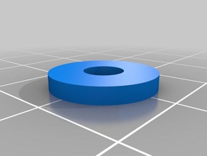 rondelle pièces personnalisé 3d print model - Mito3D
