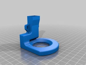 hurricane duct slim 3d printer parts hypercube 3d print model - Mito3D