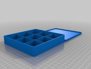 4x4 section box tool holders & boxes customized 3d print model - Mito3D