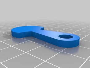 trolley token ohne beschriftung Haushalt versorgt kundengebundene 3d print model - Mito3D