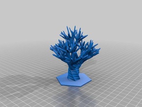 la graisse de l'arbre modèles personnalisé 3d print model - Mito3D