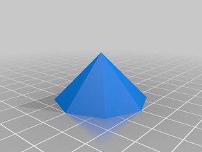 il mio personalizzati a cono vuoto matematica arte su misura 3d print model - Mito3D