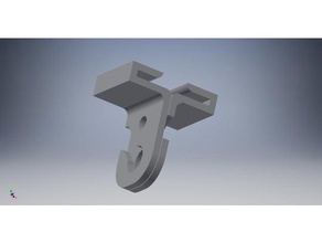 drop-decken-clip mit Haken Teile drop-Decke 3d print model - Mito3D