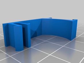 ıkea kvartal perde parça klip şeritler açtı ev şerit led 3d print model - Mito3D