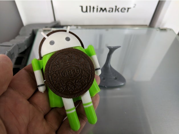 android oreo estatua las esculturas la 3D print model - Mito3D