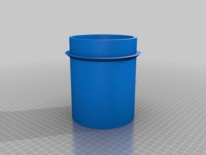 Beutel-filter-Halter Teile 3d print model - Mito3D