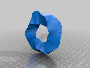 penrose wave math art krisp3d 3d print model - Mito3D