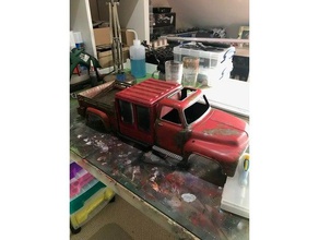 scaler fire truck cab r c Fahrzeuge 1 10 midnight pumpkin Modell 3d print model - Mito3D