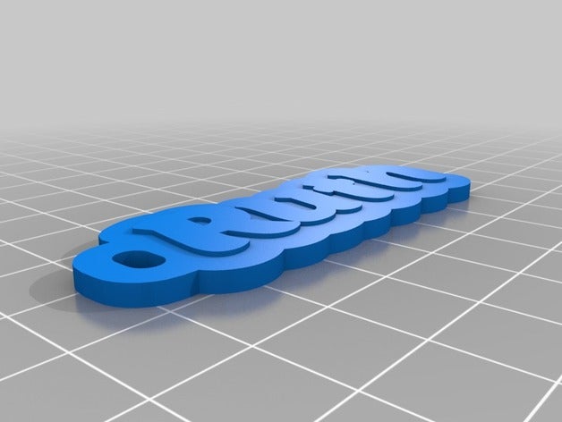 ruth keychains customized 3D print model - Mito3D