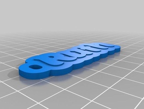 ruth keychains customized 3d print model - Mito3D