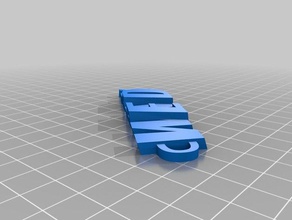 wendy organización personalizado 3d print model - Mito3D