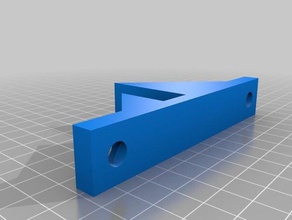 simple shelving bracket 15mm shelf thinkness household supplies 3d print model - Mito3D