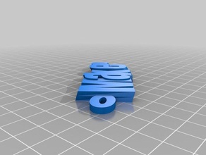 chaveiro maker organização personalizado 3d print model - Mito3D