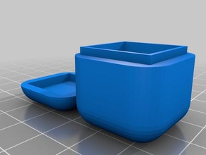 basic kleine Schachtel mit Deckel Spielzeug & Spiele box Teile-Lagerung storage 3d print model - Mito3D