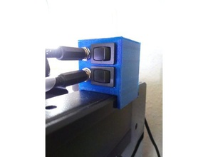renkforce rf100 fuente de alimentación interruptor caso calefactor la boquilla del enfriador Impresora 3d accesorios montaje rf1000 el 3d print model - Mito3D