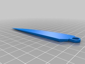 cuchillo plegable La impresión en 3d 3d print model - Mito3D