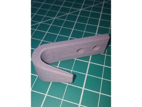 simple wall hook household supplies 3d print model - Mito3D