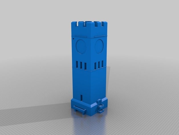 hudson clock tower 3d printing ohio 3D print model - Mito3D