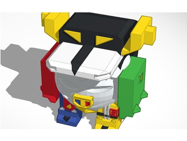 voltron marvin 3d printing 3D print model - Mito3D