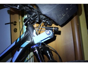 bike additional accessory holder light mount sport & outdoors 3d print model - Mito3D