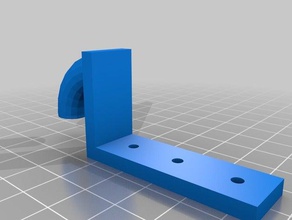 bracket hook household 3d print model - Mito3D