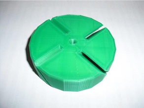 whirligig cubo de hélice A impressão 3d diy hub redemoinho 3d print model - Mito3D