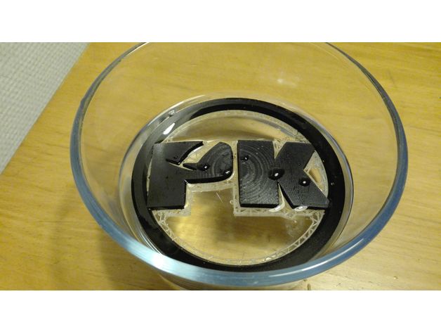 Auto emblem logo plankenkoorts automotive auto mercedes pva 3D print model - Mito3D