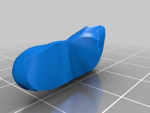 3d-scan-zu Fuß scans & Replikate menschlichen Fußes Schuh Sohle 3d print model - Mito3D