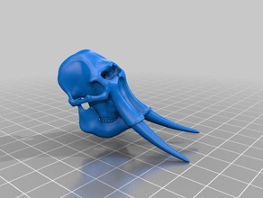 elephant skull scans & replicas art design 3d print model - Mito3D