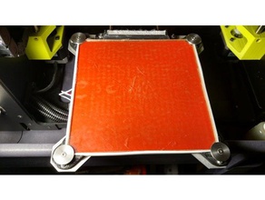 pei plaka sabitleyici lulzbot mini bar 3d yazıcı parçaları 3d print model - Mito3D