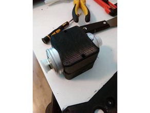 fuel filter bracket automotive car 3d print model - Mito3D