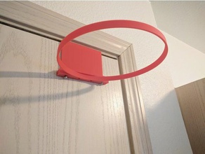 door mounted mini basketball hoop toys & games 3d print model - Mito3D