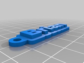 brian i portachiavi su misura 3d print model - Mito3D