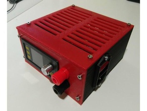 dps5005 adjustable power supply case dpsxxxx electronics enclousure 3d print model - Mito3D