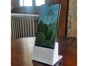 essential phone dock mobile charger ph-1 stand 3d print model - Mito3D