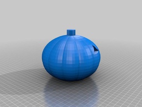 my customized jack-o-lantern 2 3d printing 3d print model - Mito3D