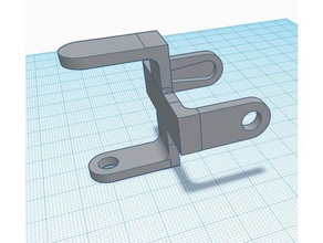Vierbeiner Bein remix in der Robotik arduino Roboter Vierbeiners 3d print model - Mito3D