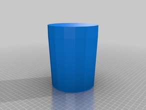 my customized fully vase twisted organization 3d print model - Mito3D