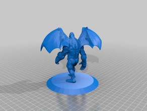 alato dire ape giochi creatura dungeons dragons flying monkey monster pathfinder 3d print model - Mito3D