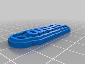 anna keychains customized 3d print model - Mito3D