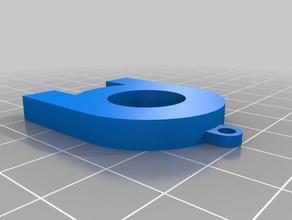 bicephale keychains 3d print model - Mito3D