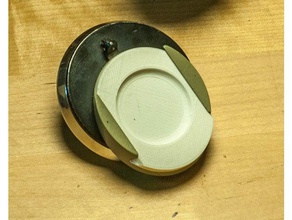 microscópio tampa de protecção 39 5 mm em cauda andorinha 3d print model - Mito3D