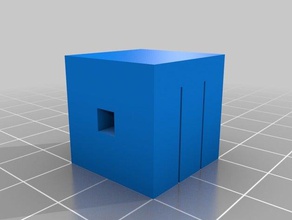 my customized mother's day cube art 3d print model - Mito3D